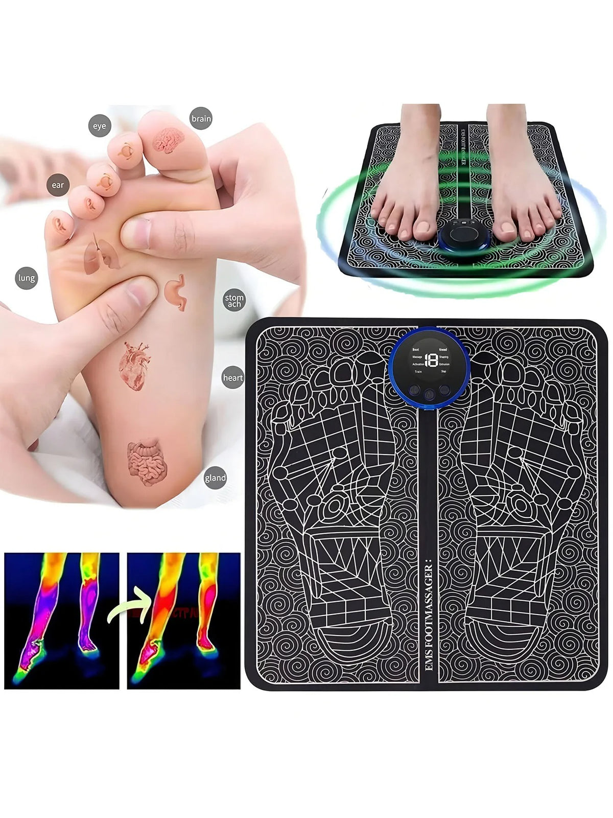 RevivaStep™  Relief for Tired, Achy Feet at Home