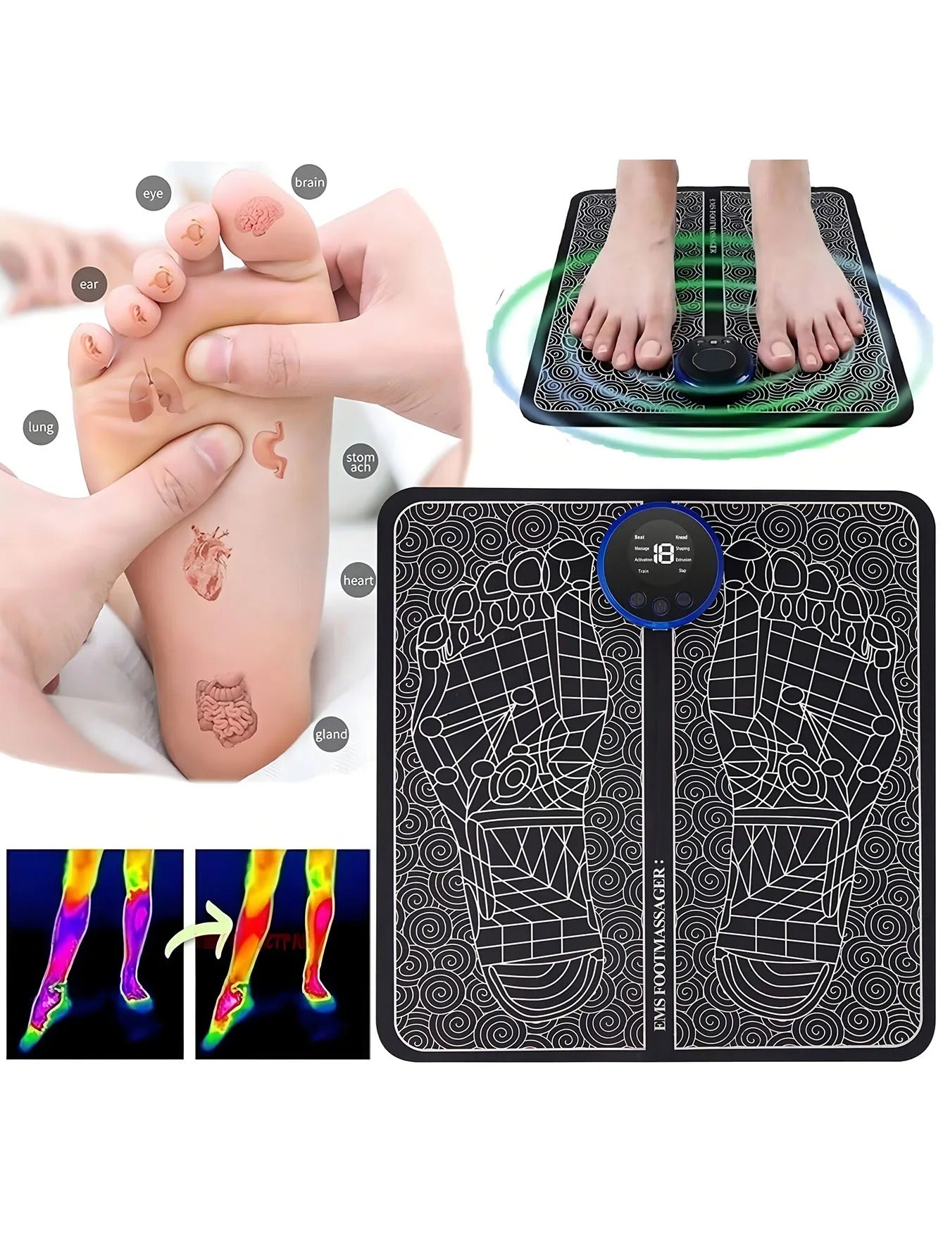 RevivaStep™  Relief for Tired, Achy Feet at Home